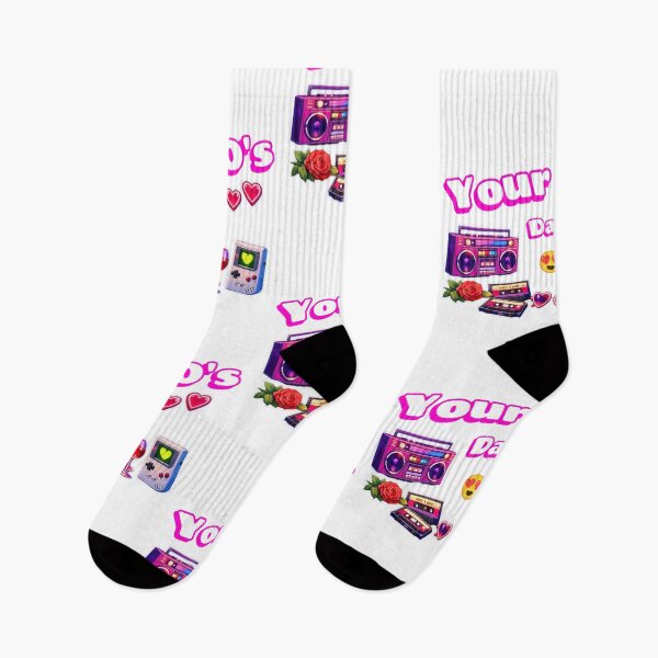 Item preview, Your 90s Date – Retro Neon Romance designed and sold by GlobalBoom.