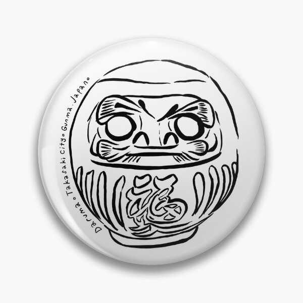 Item preview, Daruma designed and sold by nearlybutnot.