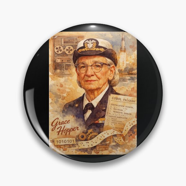 Item preview, Grace Hopper designed and sold by Sarcastic designs.