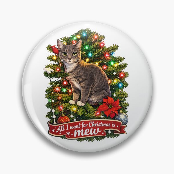 Item preview, A Very Mewwy Christmas designed and sold by Extracelestials.