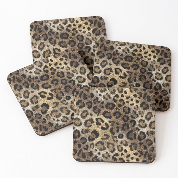 Item preview, Classic Leopard Skin Texture - Wildlife Pattern  - Gifts For Him designed and sold by RoyalStarsPatts.