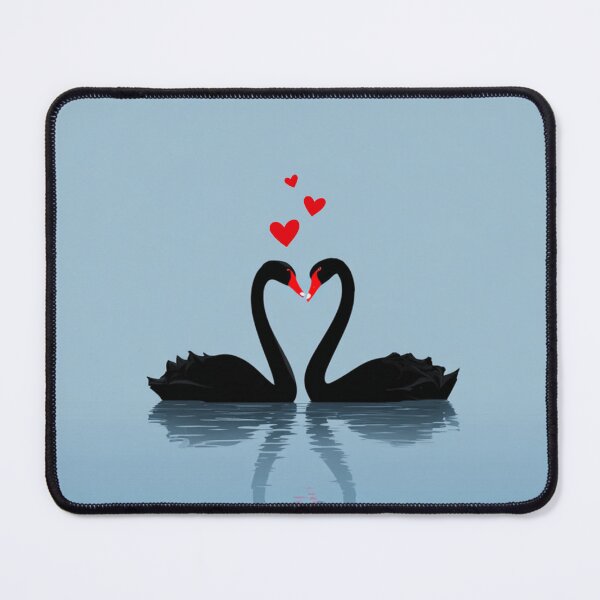 Item preview, Valentine's theme: Black swans designed and sold by WinkyDingo.