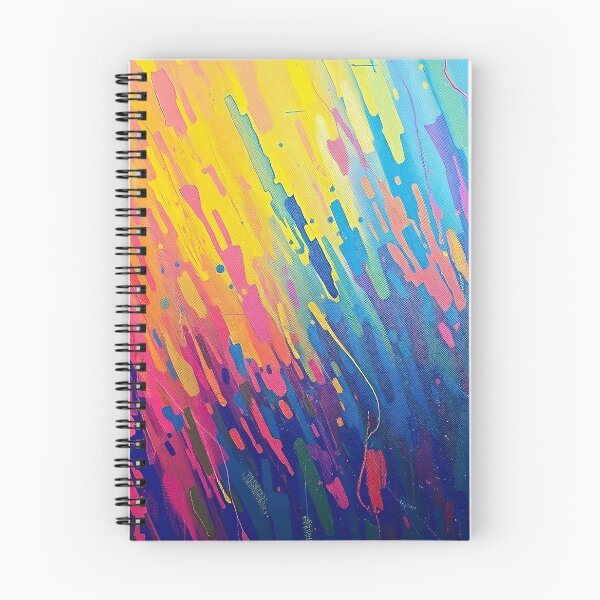 Item preview, Vibrant Streaked Abstract designed and sold by Sachie's Studio.
