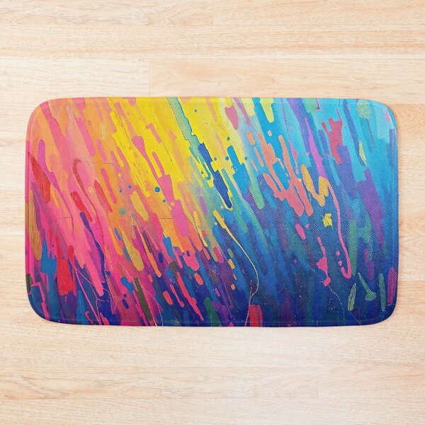 Item preview, Vibrant Streaked Abstract designed and sold by Sachie's Studio.