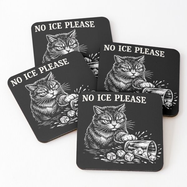 Item preview, NO ICE PLEASE designed and sold by MinaKiarts.