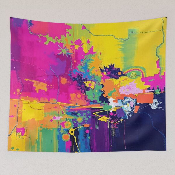Item preview, Vibrant Abstract designed and sold by Sachie's Studio.