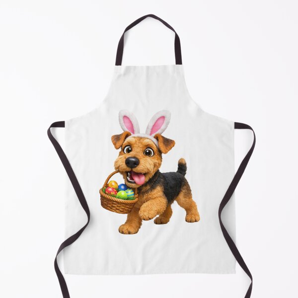Item preview, Easter Airedale Terrier designed and sold by Sillytoe.
