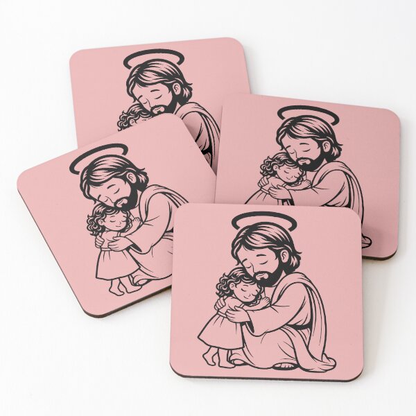 Item preview, Jesus with Little Girl designed and sold by theartfulaspie.