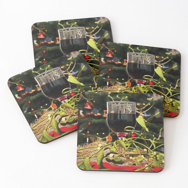 Item preview, Wine and Mistletoe designed and sold by Murph's Images.