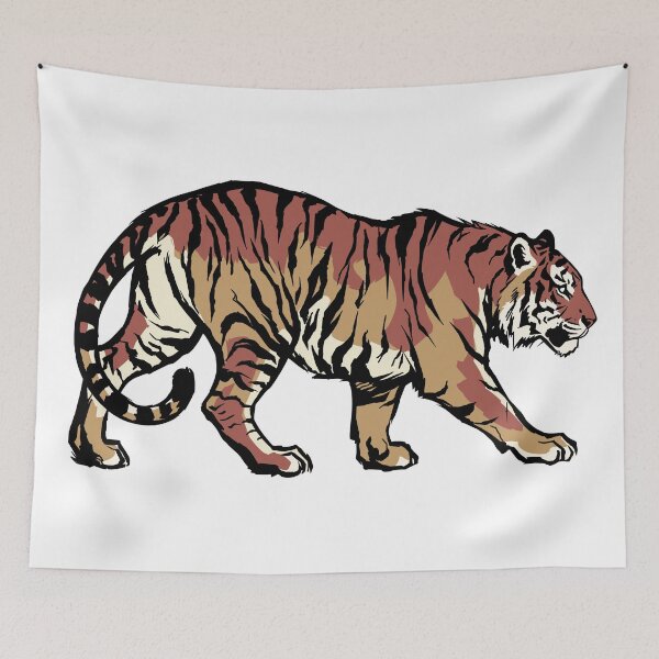 Item preview, Tiger Illustration  designed and sold by Israelbeck7.