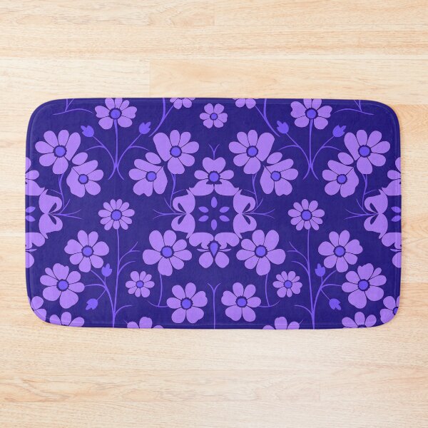 Item preview, Lavender Daisies Floral Pattern designed and sold by Sachie's Studio.