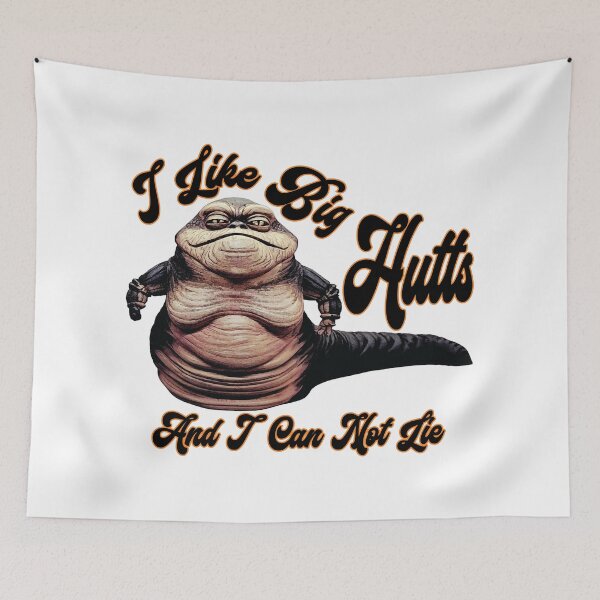 Item preview, I Like Big Hutts and I Can Not Lie designed and sold by Cybercyde Studios.