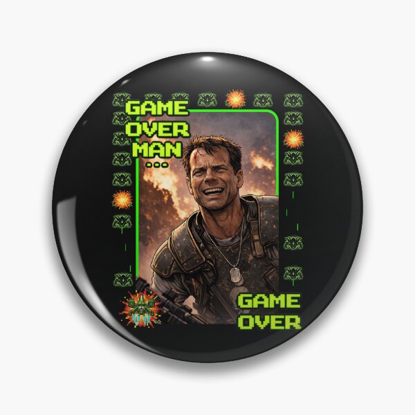 Item preview, Game Over Man designed and sold by Popcorn Odyssey.