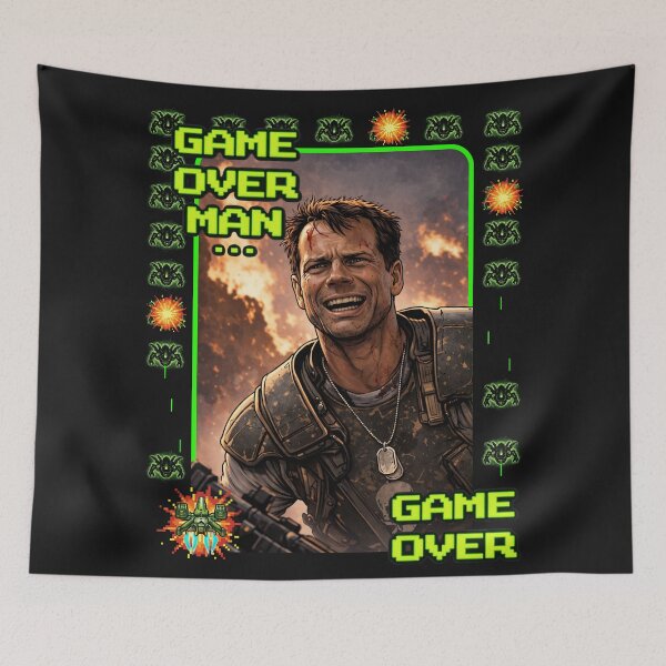 Item preview, Game Over Man designed and sold by Popcorn Odyssey.