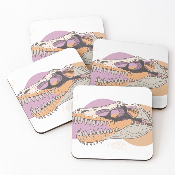 Item preview, Pastel T-Rex Skull designed and sold by SuperAIstar.