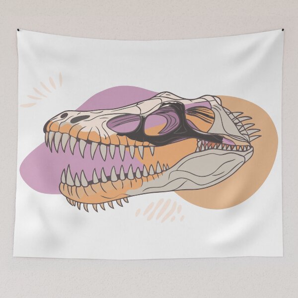 Item preview, Pastel T-Rex Skull designed and sold by SuperAIstar.