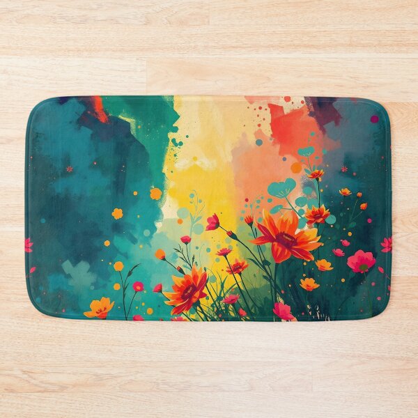 Item preview, Vibrant Floral Abstract designed and sold by Sachie's Studio.