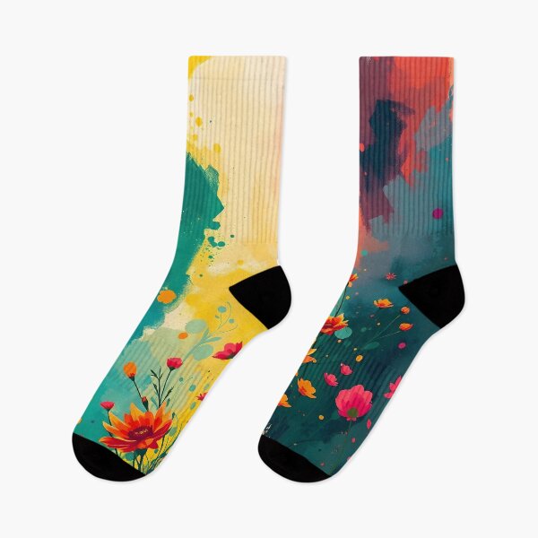 Item preview, Vibrant Floral Abstract designed and sold by Sachie's Studio.