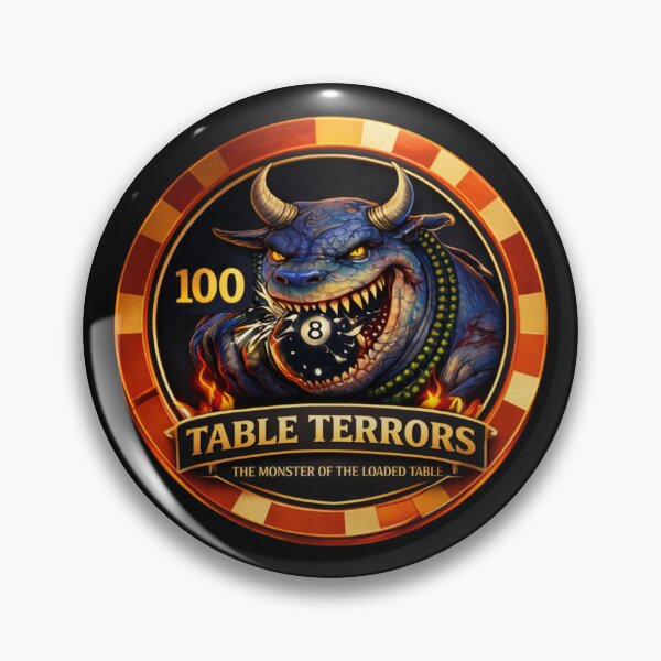 Item preview, Lomis $100 Chip – Monster of the Loaded Table designed and sold by MACodDesigns.