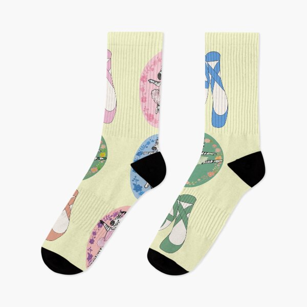 Item preview, Zebra Ballerina Pattern – Cute Ballet Animal Repeat Design designed and sold by ZebraDazzleDesigns.