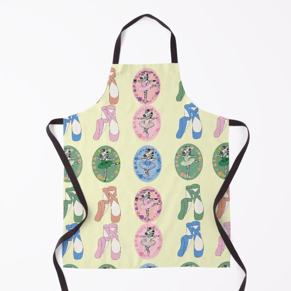 Item preview, Zebra Ballerina Pattern – Cute Ballet Animal Repeat Design designed and sold by ZebraDazzleDesigns.