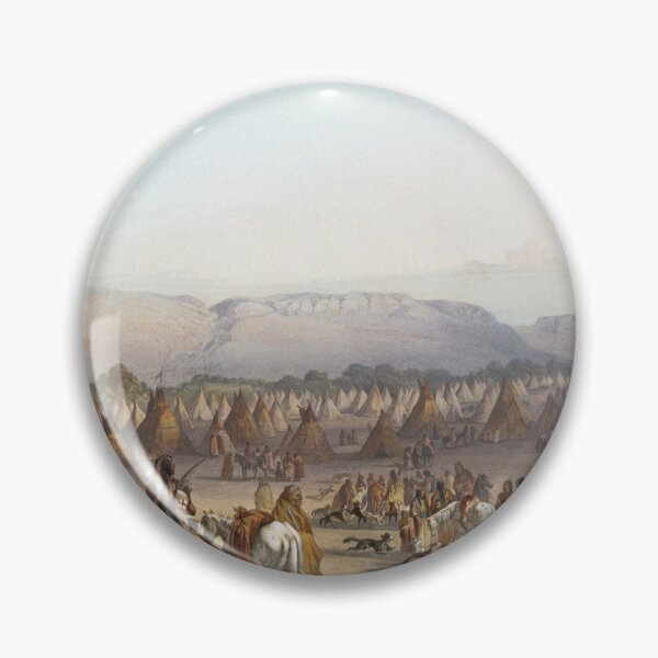Item preview, Camp of the Piekann Indians, Karl Bodmer, 1842 designed and sold by stillform33.