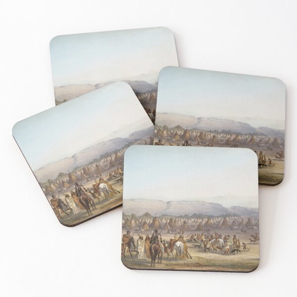 Item preview, Camp of the Piekann Indians, Karl Bodmer, 1842 designed and sold by stillform33.