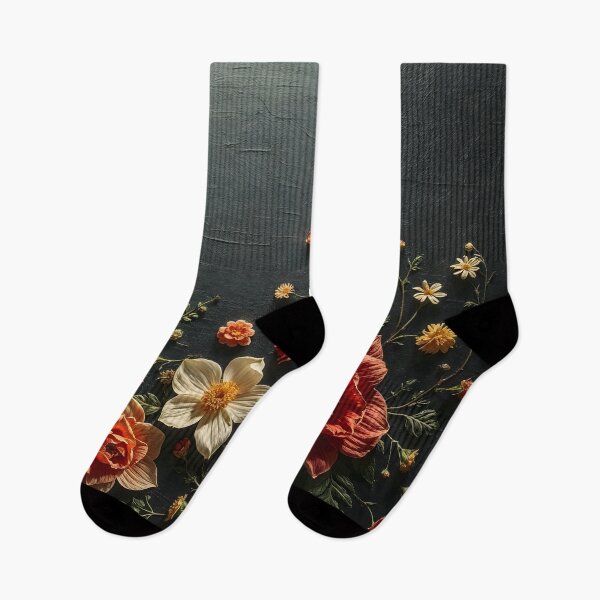 Item preview, Dark Floral Dark Academia Aesthetic designed and sold by Sachie's Studio.