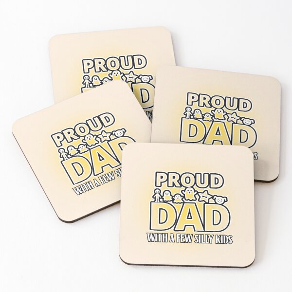 Item preview, Proud Dad with a Few Silly Kids - Funny Father’s Day Gift designed and sold by PriyaMagic.