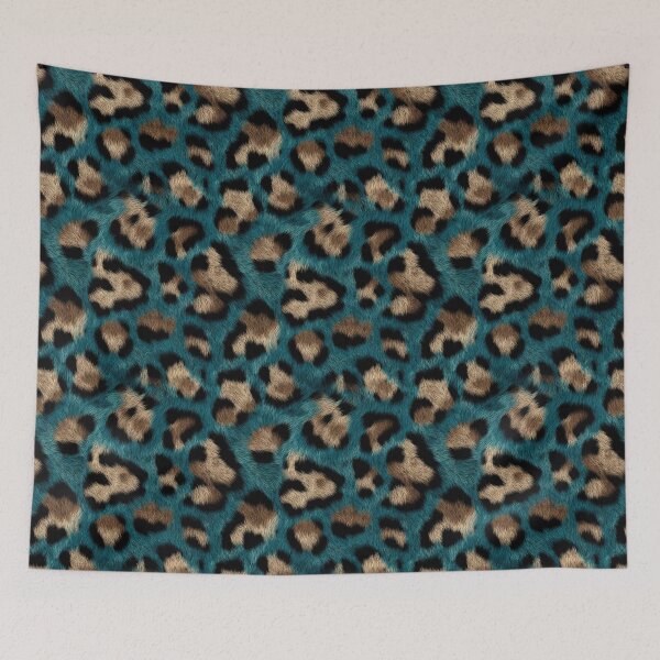 Item preview, Beautiful Leopard Textile - Wildlife Rescue  - Secret Santa Gifts designed and sold by RoyalStarsPatts.