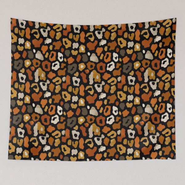 Item preview, Exotic Leopard Textile  - Wildlife Print  - Christmas Gifts For Boyfriend designed and sold by RoyalStarsPatts.