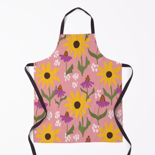 Item preview, Pastel Wildflowers Coneflowers and Susans designed and sold by RepeatCandy.
