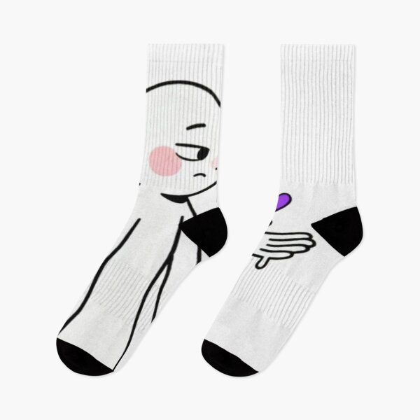 Item preview, Melting Heart – Minimalist Cartoon Figure Offering Love designed and sold by Cristhian Almanza.