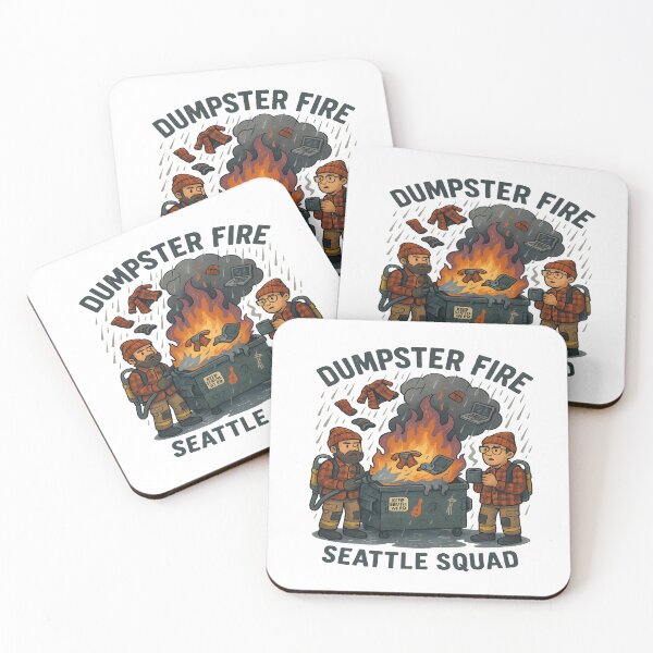 Item preview, Seattle Dumpster Fire Response Unit – Sarcastic Meme Leader Edition  designed and sold by Globalcitytees.