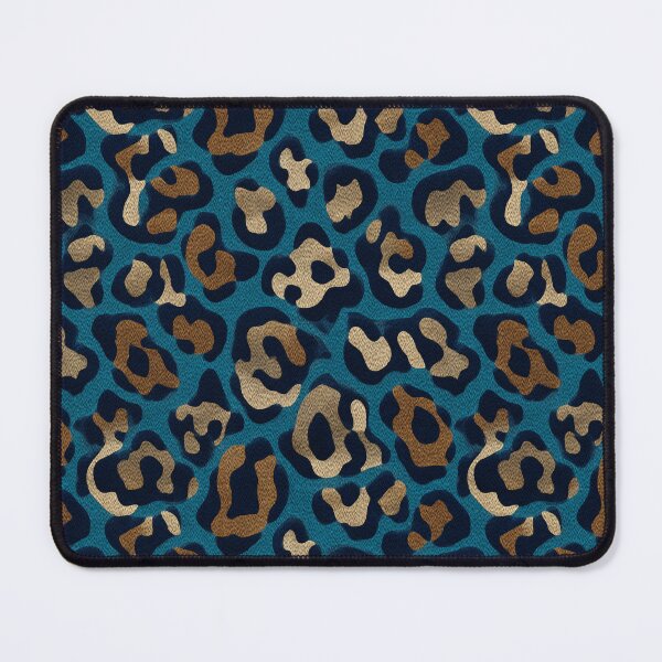 Item preview, Dark-Hued Leopard Textile - Wildlife Print - Christmas Gift Ideas designed and sold by RoyalStarsPatts.