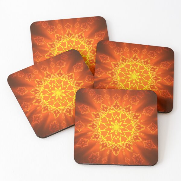 Item preview, Glowing Radial Floral Glowing designed and sold by Sachie's Studio.