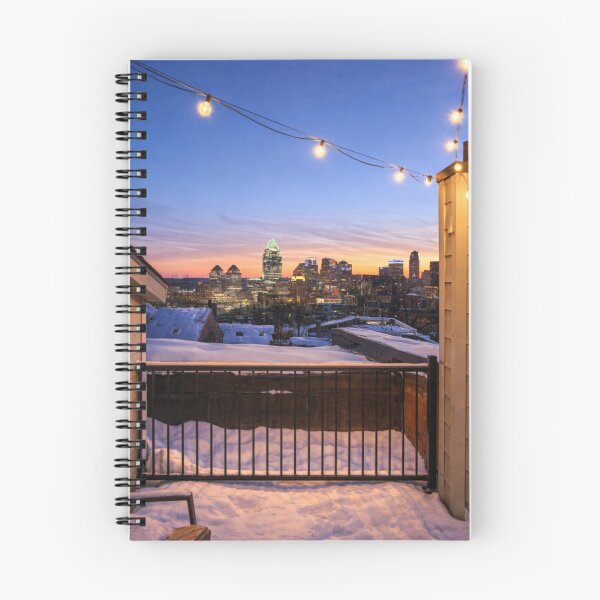 Item preview, Snowy city rooftop view  designed and sold by SabbySplendor.