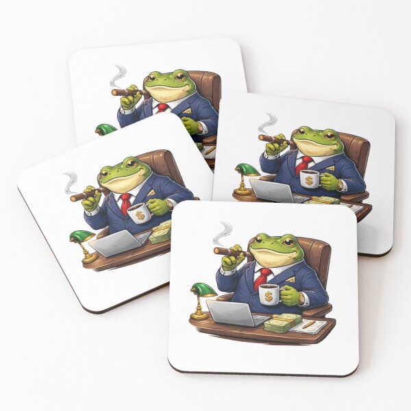 Item preview, The frog-like boss of business designed and sold by FroggyOnly.