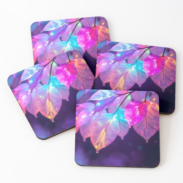 Item preview, Translucent Rainbow Leaves Fantasy designed and sold by Sachie's Studio.