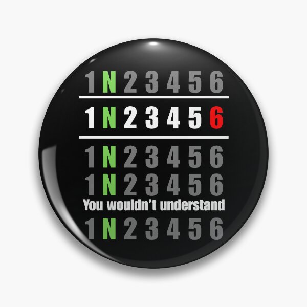 Item preview, Motorcycle Geat Shift Diagram - Biker Desing - 1N23456 designed and sold by Badzin299.