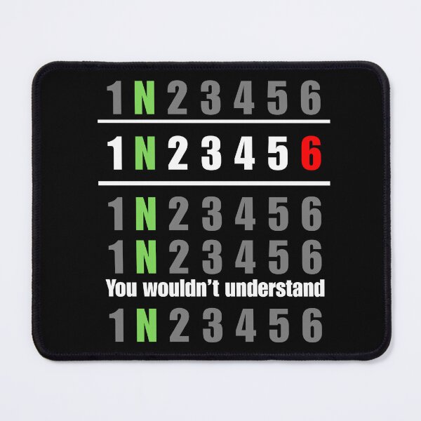 Item preview, Motorcycle Geat Shift Diagram - Biker Desing - 1N23456 designed and sold by Badzin299.
