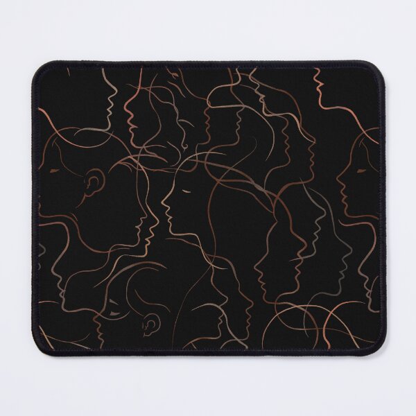 Item preview, Abstract Line Art Faces designed and sold by Lacritsa .
