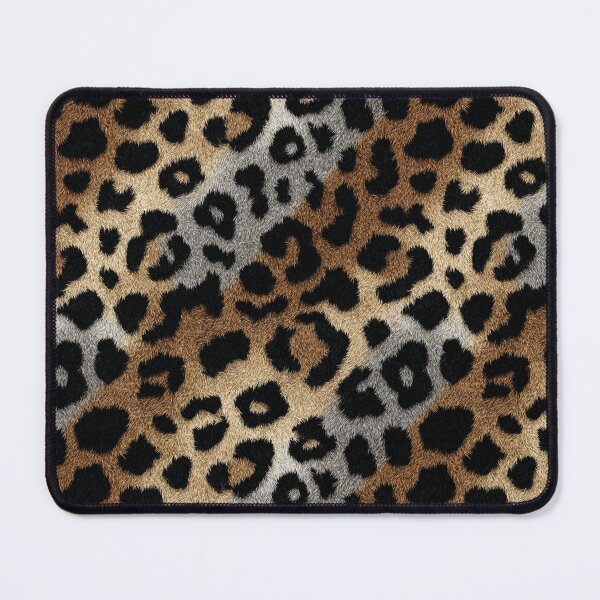 Item preview, Vintage Leopard Textile - Wildlife Rescue  - Dad Fathers Day Gifts designed and sold by RoyalStarsPatts.