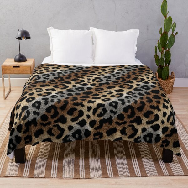 Item preview, Vintage Leopard Textile - Wildlife Rescue - Dad Fathers Day Gifts designed and sold by RoyalStarsPatts.