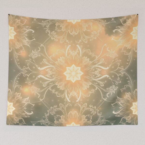 Item preview, Filigree Floral Pattern designed and sold by Sachie's Studio.