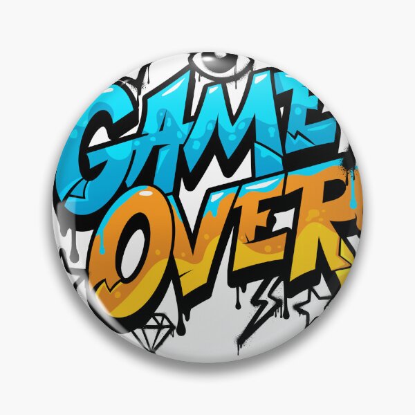 Item preview, Game Over? Never. designed and sold by GamerLife31.
