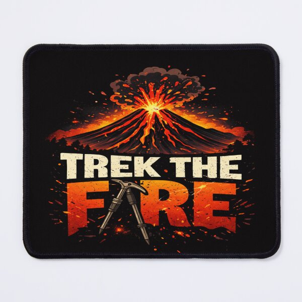 Item preview, Volcano Trek the Fire Shirt – Erupting Lava Mountain Hiking Adventure Tee for Explorers & Geology Lovers designed and sold by Globalcitytees.