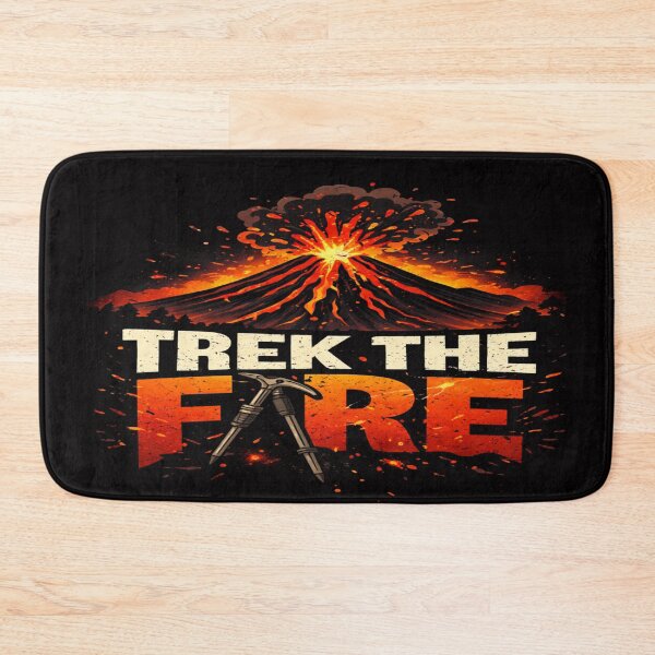 Item preview, Volcano Trek the Fire Shirt – Erupting Lava Mountain Hiking Adventure Tee for Explorers & Geology Lovers designed and sold by Globalcitytees.