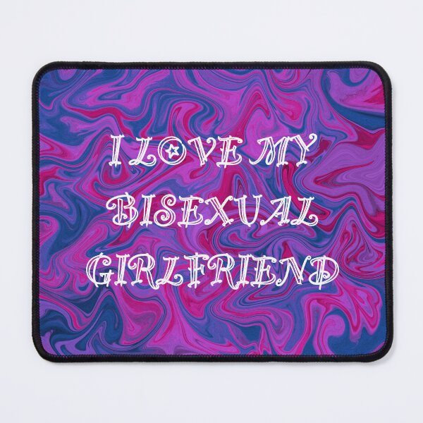 Item preview, I Love My Bisexual Girlfriend (Bisexual Pride) designed and sold by artist-wanna-be.
