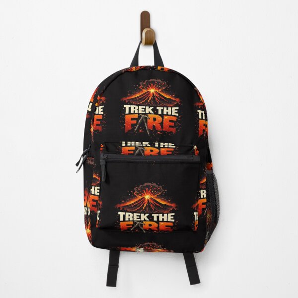 Item preview, Volcano Trek the Fire Shirt – Erupting Lava Mountain Hiking Adventure Tee for Explorers & Geology Lovers designed and sold by Globalcitytees.